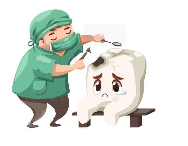 Dentist fix teeth icon