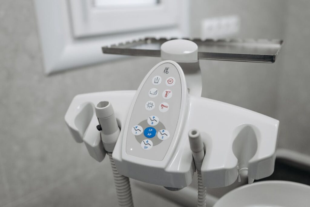 Professional Equipment at Dental Clinic
