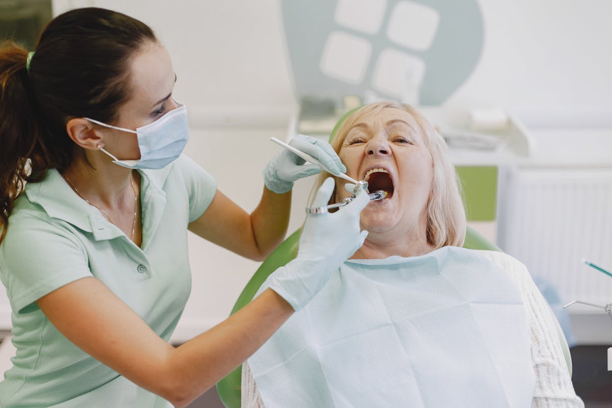 Dental Treatment of Patient